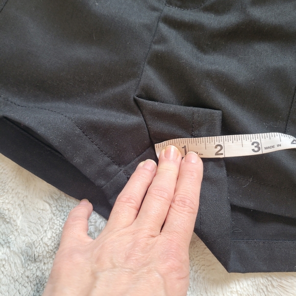 Missing Belt NWOT Steve Madden Black High Waisted Paperbag Shorts Women's Small - Picture 5 of 7